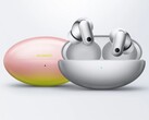 Gli auricolari Huawei FreeBuds Neo pesano 4,8 g ciascuno.