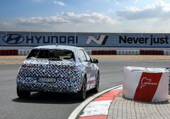 La Ioniq 5 N è stata messa alla prova sulla Nordschleife (Immagine: Hyundai)