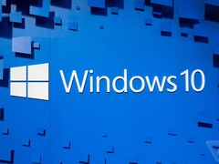Microsoft 10 sarà interrotto e sono disponibili opzioni per prolungare la sua esperienza. Nella foto - Il logo di Windows 10 su uno sfondo blu brillante. (Fonte: Chris Welch / The Verge)