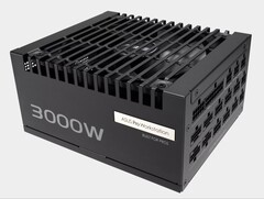 L&#039;alimentatore Asus Pro WS 3000W Platinum con quattro connettori 12V-2x6. (Fonte: Asus)