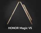Il Honor Magic V5 può essere sottile, ma il suo alloggiamento per la fotocamera aggiungerà molto ingombro. (Fonte immagine: Honor - modificato)