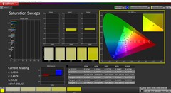 Saturazione CalMAN calibrata