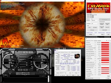 FurMark stress test (PT 120%)