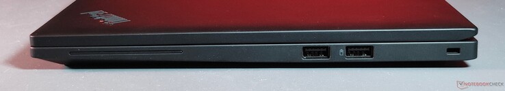 destra: 2x USB A 3.2 Gen 1, slot di blocco Kensington