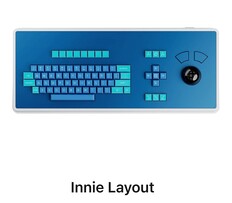Il layout Innie è quello visto nello show, con il tasto Escape stranamente mancante (Fonte: Atomic)
