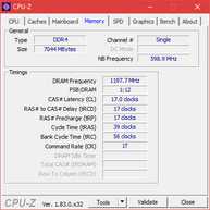 CPU-Z Memoria