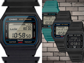 Casio F-B100W-1A, F-B100W-3A e F-B100WB-1A.