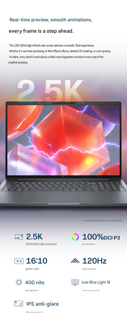 Specifiche del display del portatile ZBook X 16 G2ig (traduzione automatica)