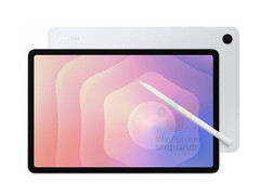 Il Galaxy Tab S11 in uno dei due colori proposti per il lancio. (Fonte immagine: via Roland Quandt &amp;amp; WinFuture)
