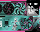 Asus RTX 5080 ROG Astral Hatsune Miku Edition: Canterà la canzone del coil whine? (Fonte immagine: Videocardz.com)