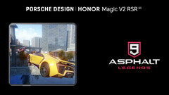 Honor annuncia la partnership con Gameloft per l&#039;ottimizzazione di Asphalt 9 sulla serie Magic V2 (fonte: Honor)