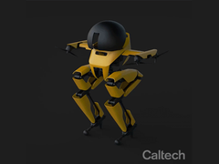 LEONARDO è un robot bipede capace di volare (Fonte: Caltech)