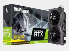 La Nvidia GeForce RTX 2060 12GB potrebbe essere stata lanciata ufficialmente, ma le GPU in stock sono praticamente impossibili da trovare (Immagine: Zotac)