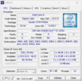 Informazioni sul sistema CPU-Z: CPU