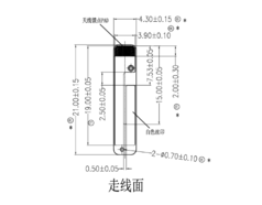 Un diagramma dell'antenna dal deposito FCC