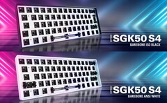 Sharkoon SKILLER SGK50 S4 Barebone Layout ANSI e ISO (Fonte: Sharkoon)