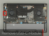 L'interno del Lenovo ThinkPad P1 Gen 8 (fonte: canale YouTube di Lenovo Support).