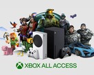 Striscione Xbox All Access con le console Xbox mostrate