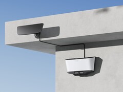 La eufy Solar Wall Light Cam S4 (nella foto) sarà lanciata negli Stati Uniti nelle prossime settimane. (Fonte: eufy)