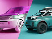 I nuovi veicoli elettrici di Fiat sono caratterizzati da un sorprendente linguaggio di design basato sull'adorabile Fiat Panda del passato. (Fonte immagine: Fiat - edito)