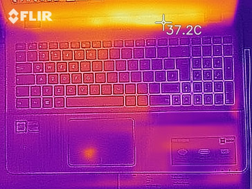 Temperature lato superiore del case in idle