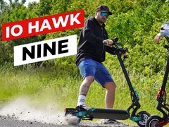 L'e-scooter IO Hawk Nine può avere un motore singolo da 500W o doppio da 250W. (Fonte: IO Hawk)
