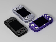 Il dispositivo portatile OLED di MagicX, di cui non è stato reso noto il nome, potrebbe essere solo leggermente più grande del Mini Zero 28 raffigurato qui.