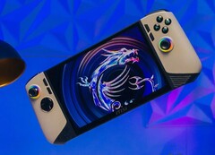 MSI Claw 8 AI+ vanta un display da 8 pollici 1080p 120 Hz. (Fonte: MSI)