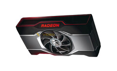 La AMD Radeon RX 6600 XT può avere una singola ventola e un connettore di alimentazione a 8 pin. (Fonte immagine: VideoCardz)