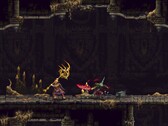 Un'immagine che raffigura il Penitente e un nemico in Blasphemous 2.