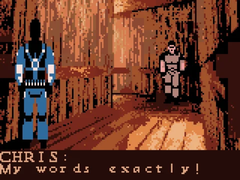 Una schermata della versione cancellata di Resident Evil per Game Boy Color (fonte immagine: Games That Weren't)