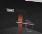 Dyson Demo VR ti permette di testare i suoi strumenti per lo styling dei capelli e il suo ultimo aspirapolvere. (Fonte: Dyson)
