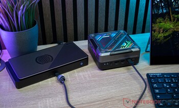 Aoostar GOD77 e l'eGPU GPD G1 con AMD Radeon RX 7600M XT