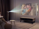 LG PF600U combina altoparlanti, una lampada d'atmosfera e un proiettore con risoluzione FHD in un unico dispositivo. (Fonte: LG) 