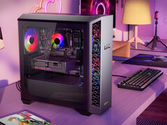 Il LOQ Tower 26ADR10 parte da 999,99 dollari. Nella foto: un'immagine promozionale del desktop da gioco. (Fonte: Lenovo)