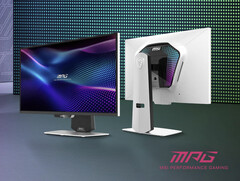 MPG 274URDFW E16M completa il suo pannello IPS da 27 pollici con 1.152 zone di retroilluminazione Mini LED. (Fonte: MSI)