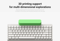 Accessorio NuPhy Node75 stampato in 3D. (Fonte: NuPhy)