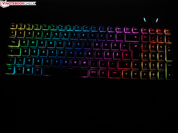 ...con illuminazione RGB