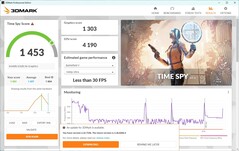 Time Spy - modalità batteria
