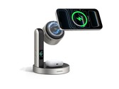 Il nuovo caricabatterie 2 in 1 Qi2 combina una ricarica da 25 W con un sistema di raffreddamento integrato.