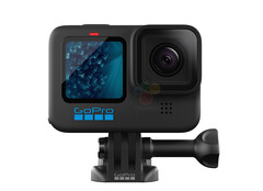 Visivamente, la GoPro Hero 11 Black sembra identica al suo predecessore. (Fonte: @rquandt & WinFuture)