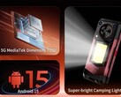 Specifiche di Oukitel WP56: Processore Dimenty 7050, Android 15 e una luce da campeggio (Fonte immagine: Oukitel; ritagliato)