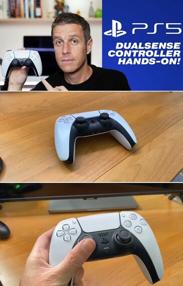 DualSense controller. (Fonte immagine: @geoffkeighley via NeoGAF)