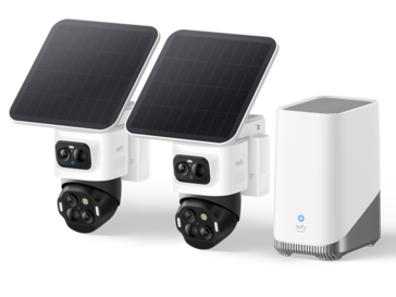 La telecamera di sicurezza per esterni Anker eufyCam S4 con HomeBase S380 (Fonte: Anker)