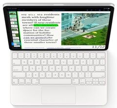 Il nuovo iPad Pro continua la tradizione dell'hardware dell'iPad che supera il suo software. (Immagine: Apple)