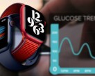 Un futuro dispositivo Apple Watch potrebbe utilizzare il monitor della glicemia di Rockley e numerosi altri tracker relativi alla salute. (Fonte immagine: Apple (Serie 6)/Rockley - modificato)