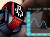 Un futuro dispositivo Apple Watch potrebbe utilizzare il monitor della glicemia di Rockley e numerosi altri tracker relativi alla salute. (Fonte immagine: Apple (Serie 6)/Rockley - modificato)