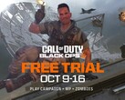 Striscione della prova gratuita di Call of Duty: Black Ops 6 (Fonte: Activision, Sony PlayStation con modifiche)