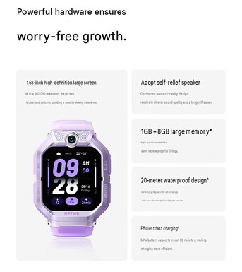 Caratteristiche tecniche principali del Kids Watch Pro (traduzione automatica)