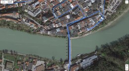 GPS test: Samsung Galaxy S20+ - Ponte
